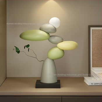 [Lemon Home] Dulap TV pentru sufragerie, ornamente mari, lumină, lux, timp pentru alergare, artă avansată