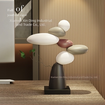 [Lemon Home] Dulap TV pentru sufragerie, ornamente mari, lumină, lux, timp pentru alergare, artă avansată