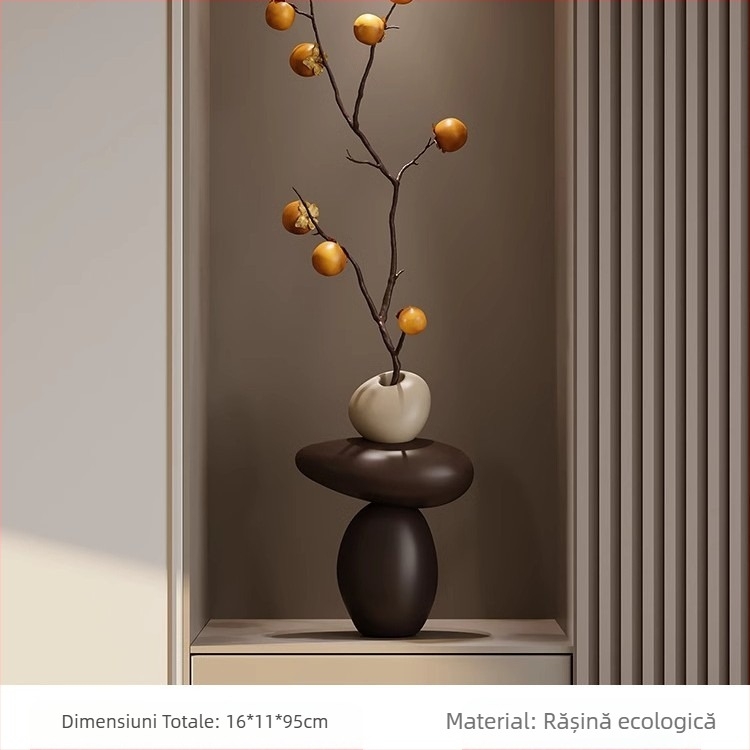 [Lemon Home] Dulap TV pentru sufragerie, ornamente mari, lumină, lux, timp pentru alergare, artă avansată