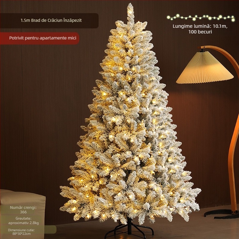 Decorațiuni interioare de Crăciun, Advanced Sense, nou pachet de criptare plutitoare, decorațiuni cu lumini, pom de Crăciun, rochie creativă