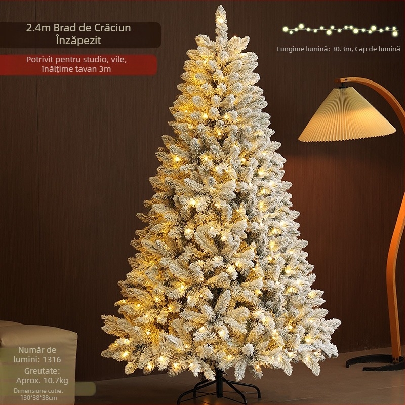 Decorațiuni interioare de Crăciun, Advanced Sense, nou pachet de criptare plutitoare, decorațiuni cu lumini, pom de Crăciun, rochie creativă