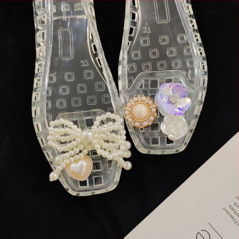 Pantofi crocodil Pantofi cu cristale Pantofi cu jeleu Pantofi crocodil Flori Pantofi cu jeleu Flori decorative pentru pantofi Accesorii DIY Flori pentru pantofi Catarame pentru pantofi