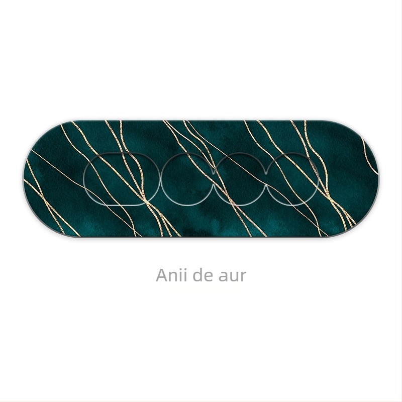 Transfrontalieră Diatom Mud Uscare Mat Electric Periuță de dinți Rack Toaletă Impermeabil Mat Coaster Lavoar Absorbant Mat