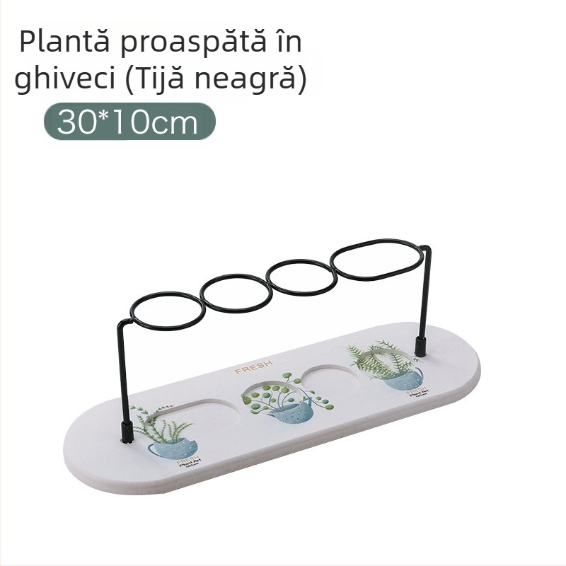 Transfrontalieră Diatom Mud Uscare Mat Electric Periuță de dinți Rack Toaletă Impermeabil Mat Coaster Lavoar Absorbant Mat