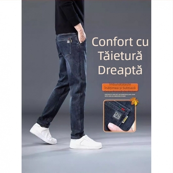 Blugi de primăvară și toamnă noi în stil coreean pentru bărbați, brand la modă, retro, slim fit, furnicături, pantaloni pentru bărbați, stretch, casual, lungi, pentru bărbați