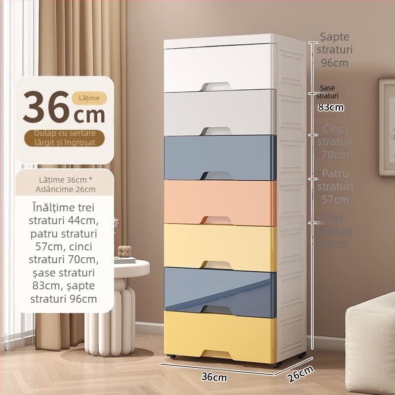 Bibliotecă din plastic cutie de depozitare de mare capacitate, dulap de depozitare pentru dosare, cutie de depozitare pentru dormitor, sufragerie, raft de depozitare pentru gustări cu roți