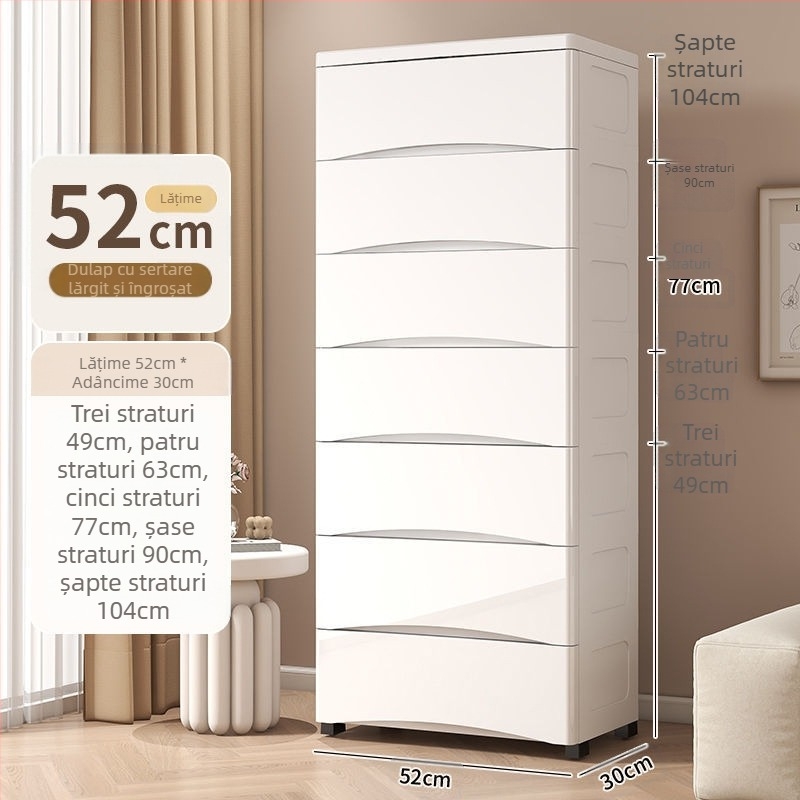 Bibliotecă din plastic cutie de depozitare de mare capacitate, dulap de depozitare pentru dosare, cutie de depozitare pentru dormitor, sufragerie, raft de depozitare pentru gustări cu roți