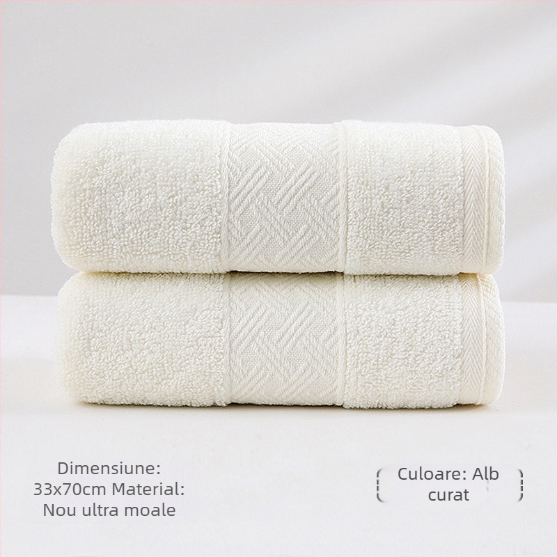 Prosop Gaoyang din bumbac pur pentru uz casnic, prosop individual pentru cupluri, prosop în trei culori, moale și absorbant, prosop integral din bumbac pentru baie