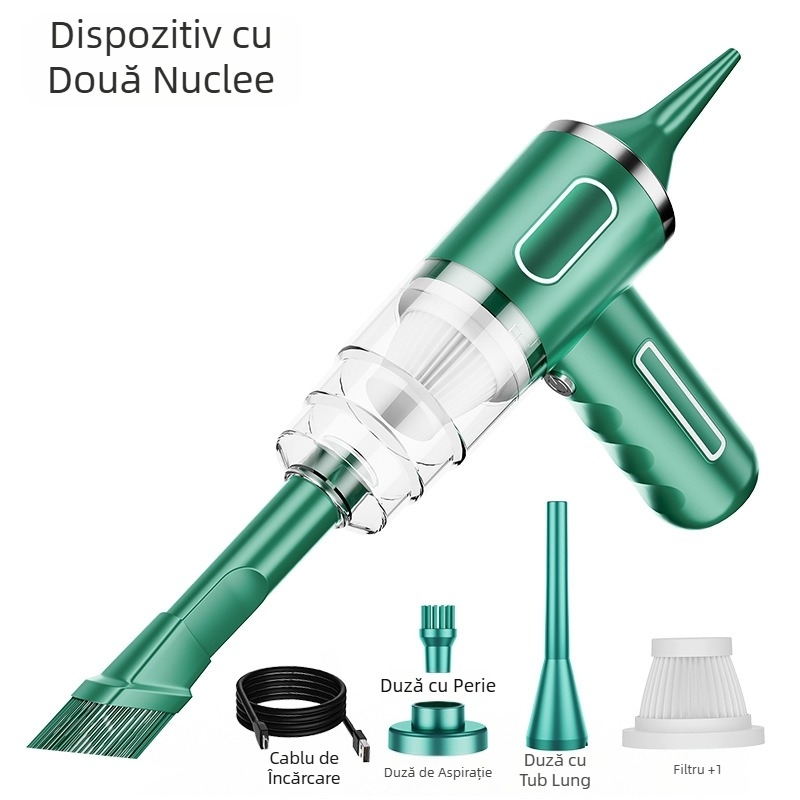 Aspirator portabil wireless portabil pentru mașină, aspirator mare reîncărcabil pentru mașină, mini aspirator transfrontalier