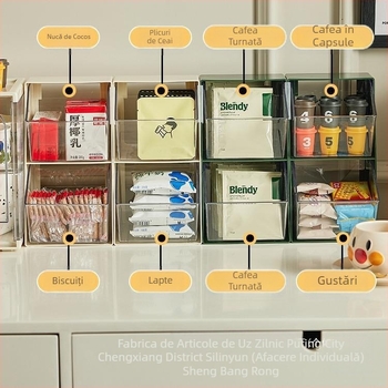 Fabrică capsule cafea depozitare desktop birou ceai cameră bar cutie de afișare gustări urechi-agățat pliculeț de ceai raft de depozitare