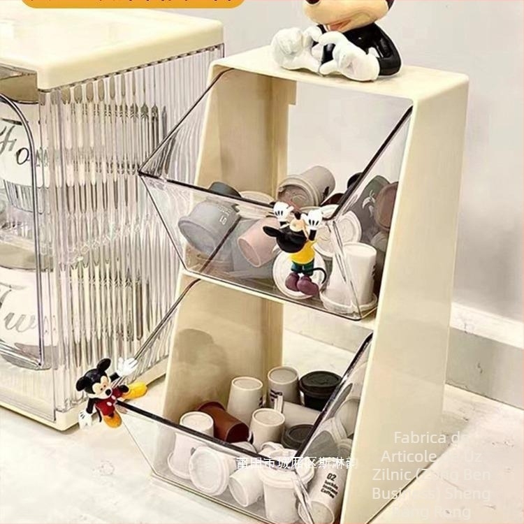 Fabrică capsule cafea depozitare desktop birou ceai cameră bar cutie de afișare gustări urechi-agățat pliculeț de ceai raft de depozitare