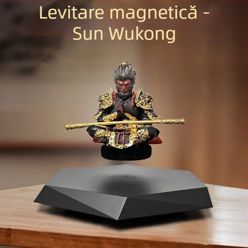 Ornamente de levitație magnetică Black Myth Wukong, jucării lucrate manual pentru iubitul lui Sun Wukong, cadou creativ pentru băieți