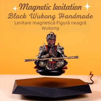 Ornamente de levitație magnetică Black Myth Wukong, jucării lucrate manual pentru iubitul lui Sun Wukong, cadou creativ pentru băieți