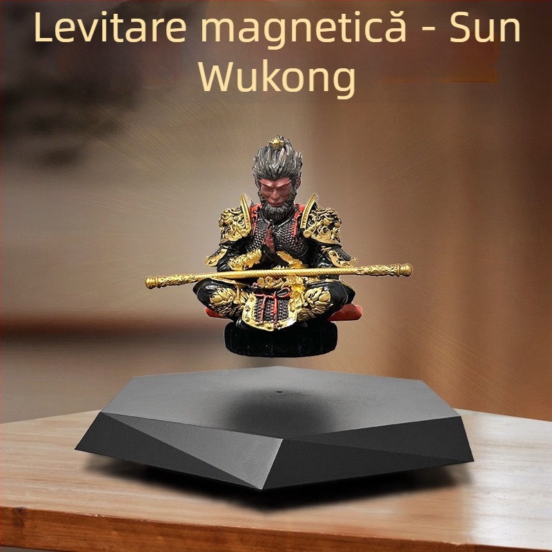 Ornamente de levitație magnetică Black Myth Wukong, jucării lucrate manual pentru iubitul lui Sun Wukong, cadou creativ pentru băieți