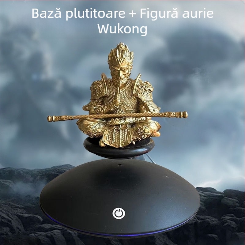 Ornamente de levitație magnetică Black Myth Wukong, jucării lucrate manual pentru iubitul lui Sun Wukong, cadou creativ pentru băieți