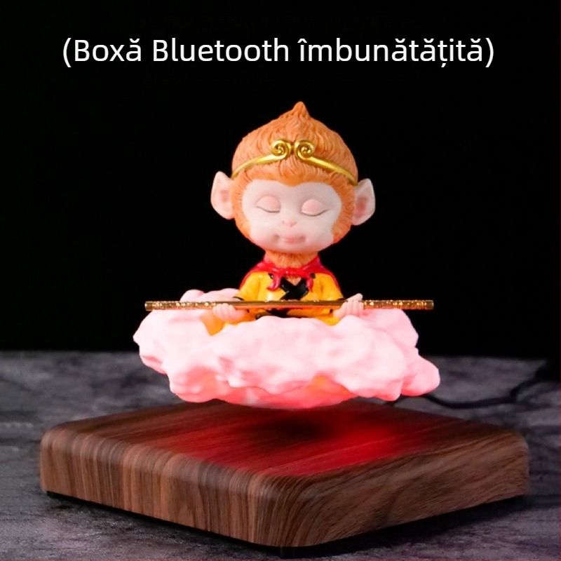 Ornamente de levitație magnetică Black Myth Wukong, jucării lucrate manual pentru iubitul lui Sun Wukong, cadou creativ pentru băieți