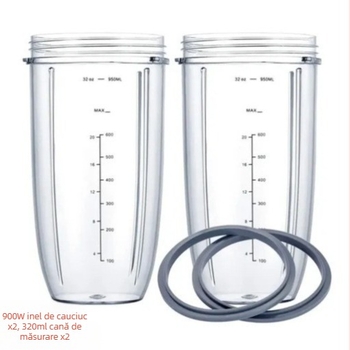 Pentru accesorii cu lame pentru storcător de fructe cu pahar de 900 W, pahare de 32 oz, 24 oz, 18 oz