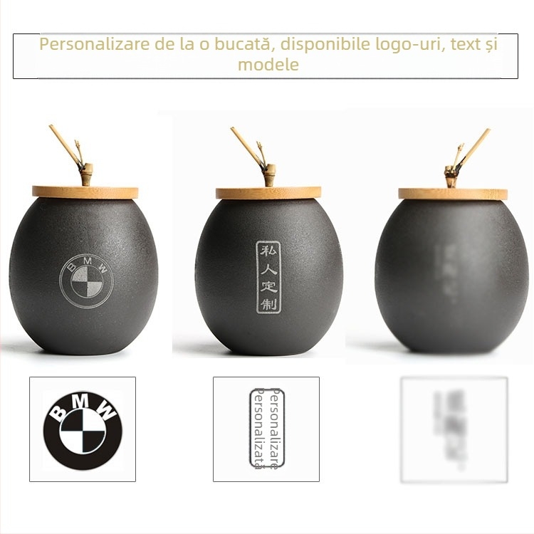 Cutii de ceai, cutii sigilate din ceramică, gresie, dimensiuni mari, cutii de depozitare pentru uz casnic, cutii universale rezistente la umiditate, cutie cadou creativă, ambalaj, cutii de ceai
