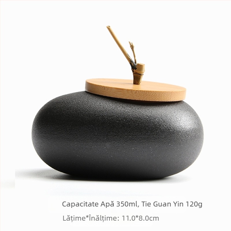 Cutii de ceai, cutii sigilate din ceramică, gresie, dimensiuni mari, cutii de depozitare pentru uz casnic, cutii universale rezistente la umiditate, cutie cadou creativă, ambalaj, cutii de ceai