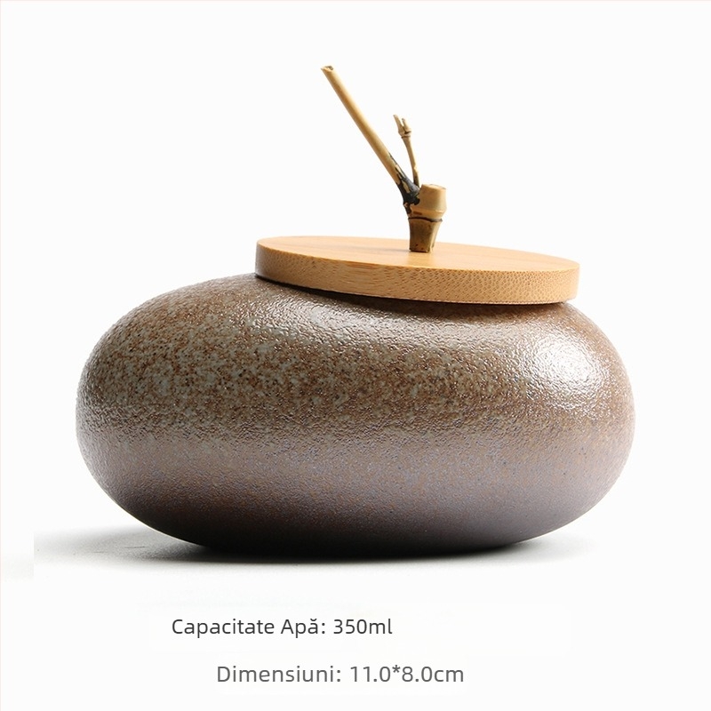 Cutii de ceai, cutii sigilate din ceramică, gresie, dimensiuni mari, cutii de depozitare pentru uz casnic, cutii universale rezistente la umiditate, cutie cadou creativă, ambalaj, cutii de ceai