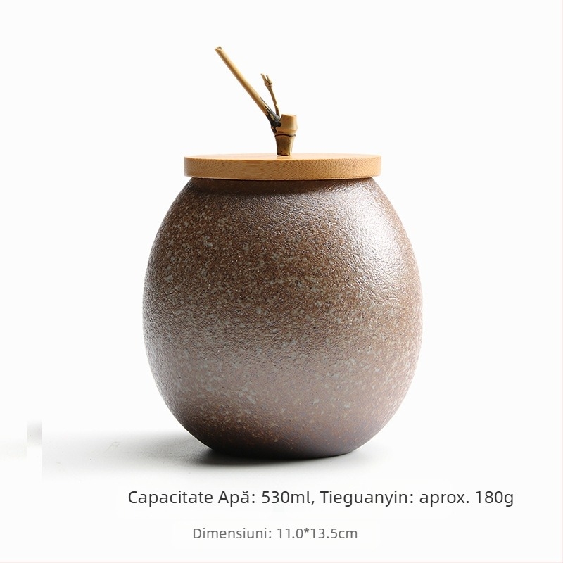 Cutii de ceai, cutii sigilate din ceramică, gresie, dimensiuni mari, cutii de depozitare pentru uz casnic, cutii universale rezistente la umiditate, cutie cadou creativă, ambalaj, cutii de ceai