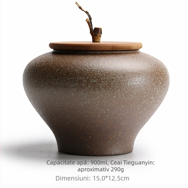 Cutii de ceai, cutii sigilate din ceramică, gresie, dimensiuni mari, cutii de depozitare pentru uz casnic, cutii universale rezistente la umiditate, cutie cadou creativă, ambalaj, cutii de ceai
