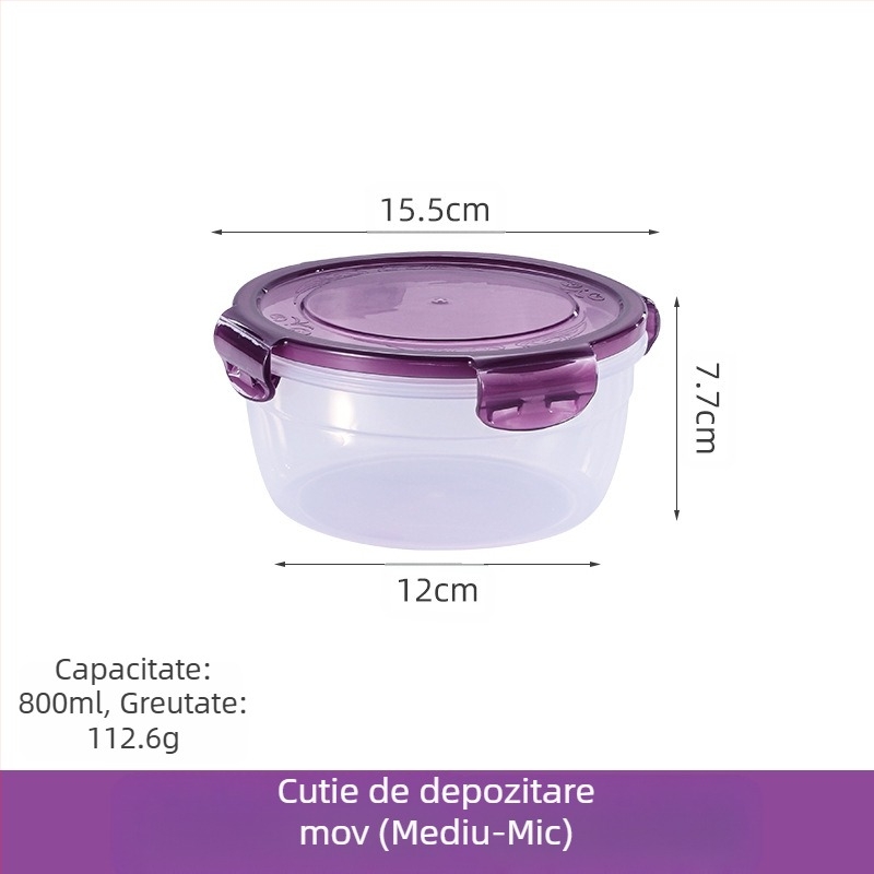 Set de sertare din plastic îngroșat transfrontalier, cutie sigilată de mare capacitate, pentru bucătărie, pentru cuptorul cu microunde