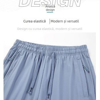 Vara nou modernizat Baggy sprâncene cuplu sport casual vrac respirabil drept-picior Jogger versatil la modă bărbați pantaloni cu uscare rapidă