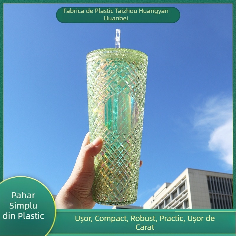 Nouă cană de paie din ratan, la modă, de vânzare, 710 ml, cu capacitate mare, cană de băut pentru interior, multicoloră, opțională, furnizare directă din fabrică