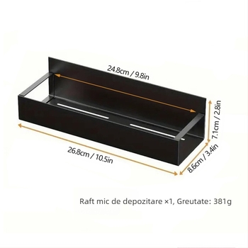 Cutie de depozitare magnetică cu absorbție, suspendată lateral, pentru frigider, bucătărie, finisaj, depozitare, placă cu orificii, magnet, suport de perete suspendat