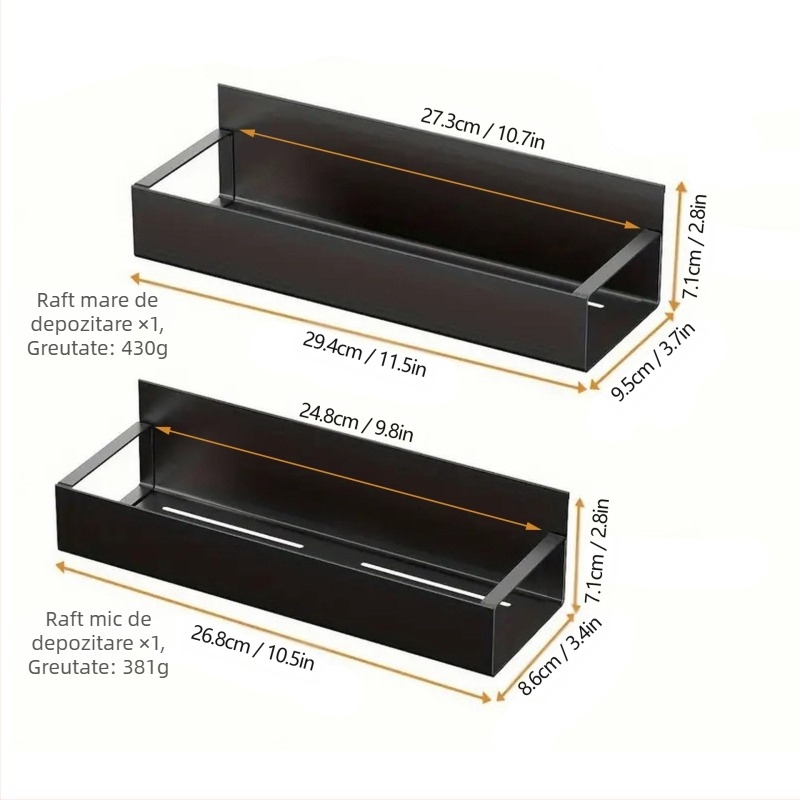 Cutie de depozitare magnetică cu absorbție, suspendată lateral, pentru frigider, bucătărie, finisaj, depozitare, placă cu orificii, magnet, suport de perete suspendat