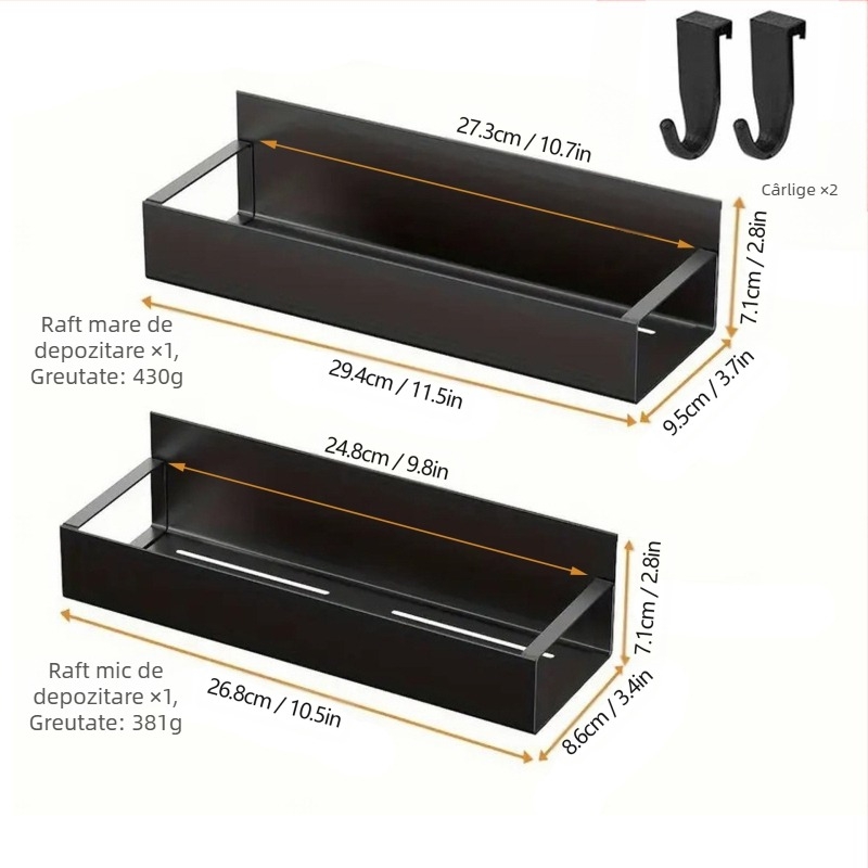 Cutie de depozitare magnetică cu absorbție, suspendată lateral, pentru frigider, bucătărie, finisaj, depozitare, placă cu orificii, magnet, suport de perete suspendat