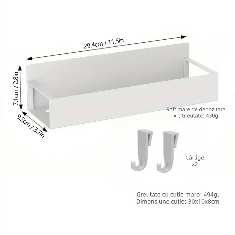 Cutie de depozitare magnetică cu absorbție, suspendată lateral, pentru frigider, bucătărie, finisaj, depozitare, placă cu orificii, magnet, suport de perete suspendat