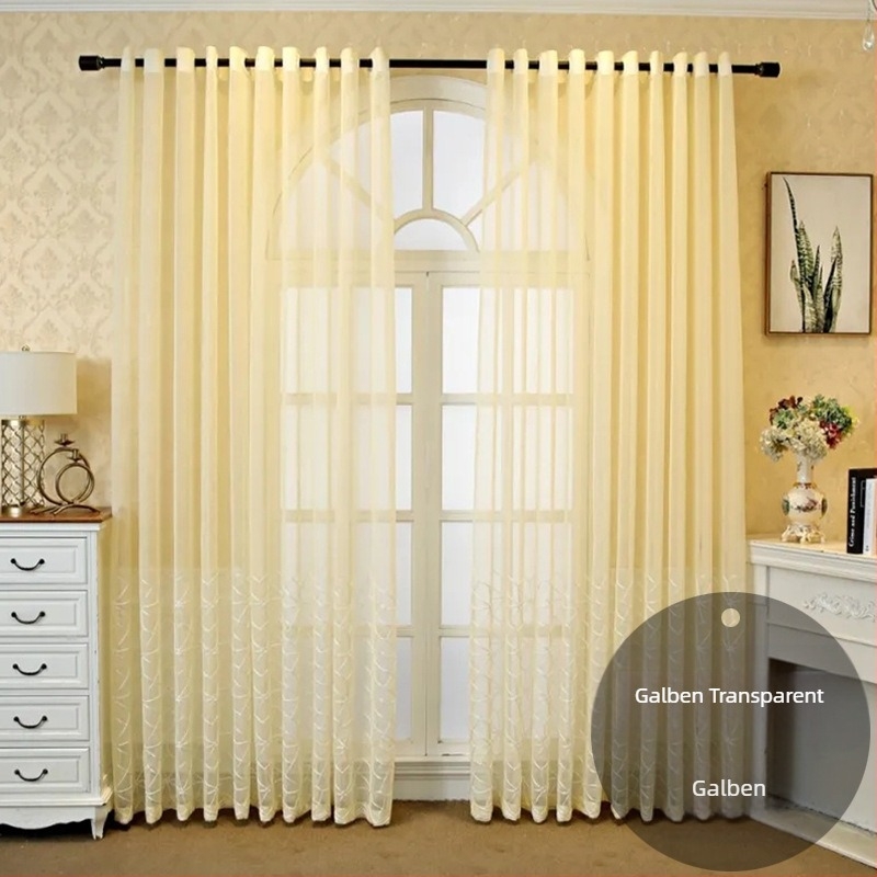 En-gros, perdea de fereastră din dantelă franceză, perdea semi-umbrită pentru living, dormitor, perdea romantică din dantelă albă pentru balcon