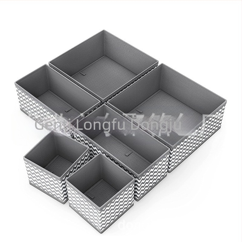 Cutie pliabilă pentru depozitarea lenjeriei intime, cutie pentru depozitarea șosetelor, cutie de depozitare pentru diverse articole, organizator de birou