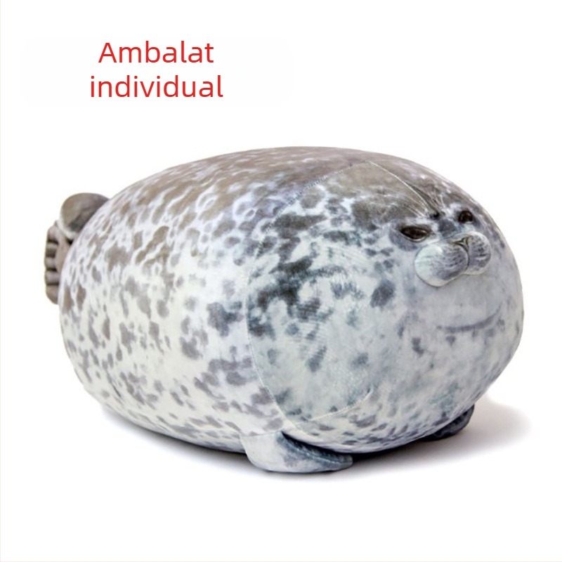 Japonia Osaka Seal Pernă Găluște Mică Seal Doll Doll Personalizat Jucărie de Pluș Acvariu Pernă Moale Drăguț
