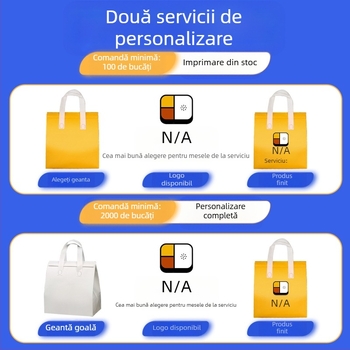 Geantă nețesută, geantă izolatoare personalizată de unică folosință pentru mâncare la pachet, ambalaj personalizat pentru catering, ceai cu lapte, geantă de mână autoetanșantă din folie de aluminiu