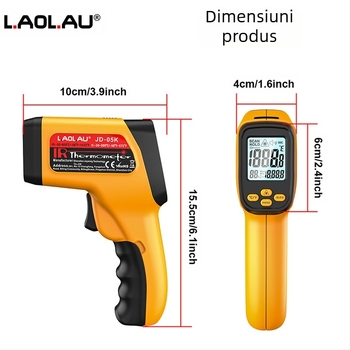 Termometru cu infraroșu JD-05K, termometru industrial, pistol de temperatură, livrare directă la nivel transfrontalier, en-gros