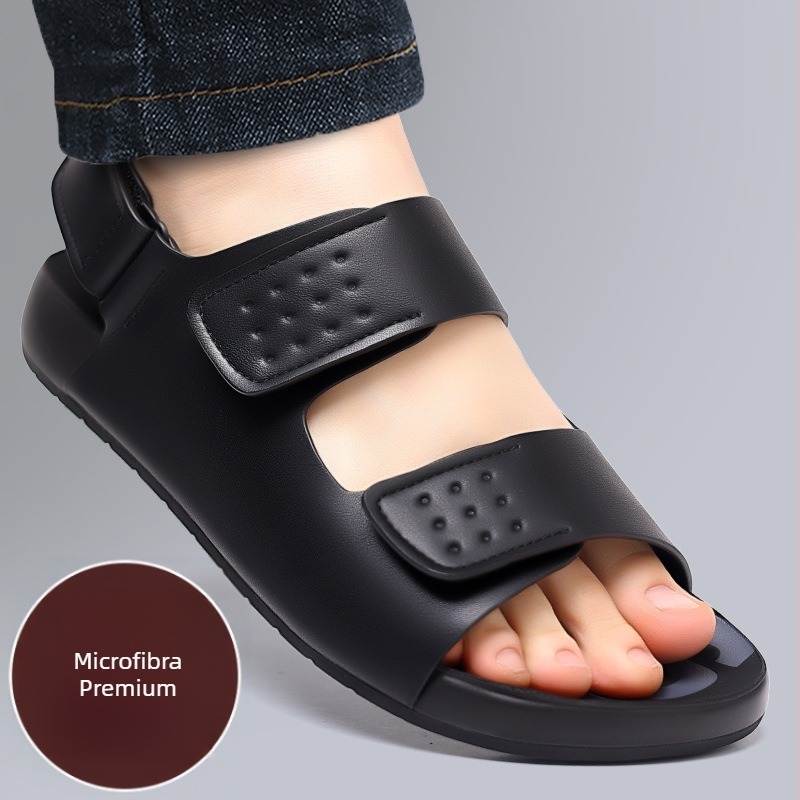 Sandale explozive pentru bărbați, pantofi de vară în aer liber, de înaltă calitate, antiderapanți, casual, groși, papuci pentru bărbați