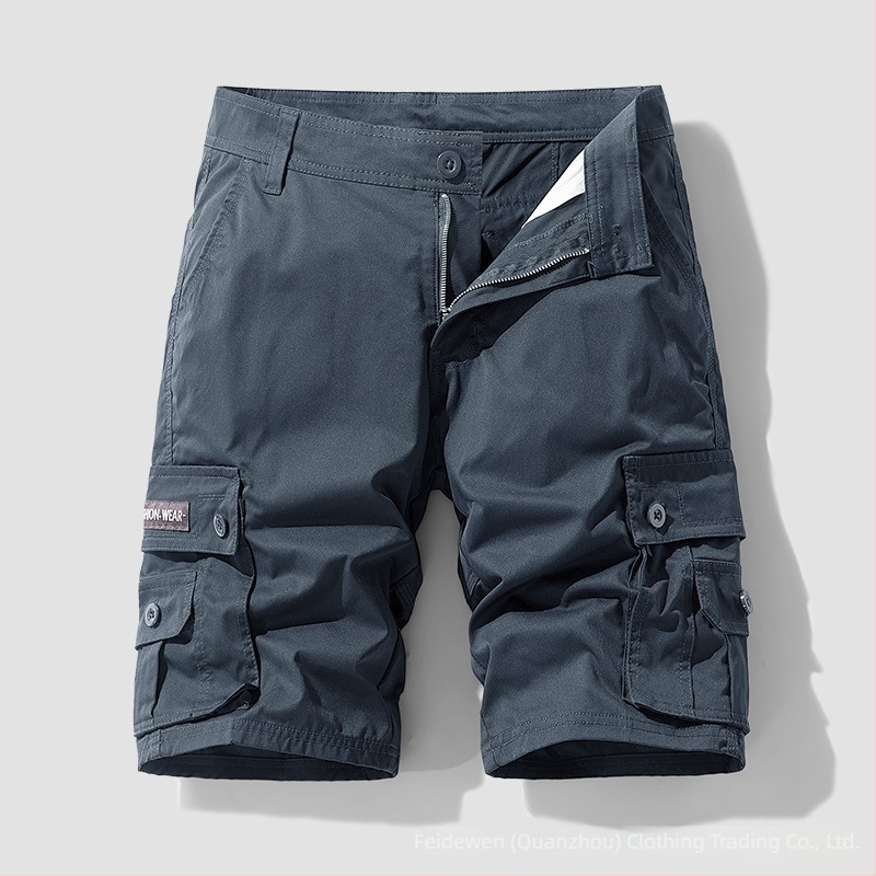 Pantaloni scurți funcționali pentru bărbați, de vară, de camuflaj, pentru comerț electronic transfrontalier, stil tactic, stil High Street, cargo, pantaloni sport