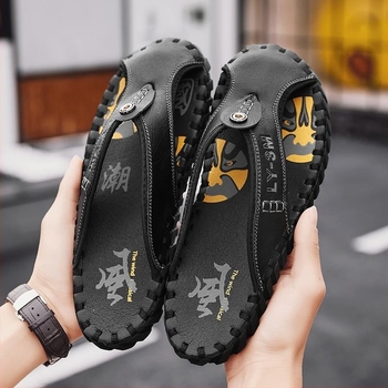 202 0,3 miliarde Mori Tree Vară Bărbați Baotou Flip-flops Bărbați Sandale Casual Bărbați Papuci la Modă Bărbați