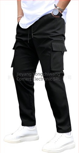 Stil american de vară nou spălat personalitate la modă pantaloni drepți moda stradă vrac casual pantaloni lungi versatil unisex