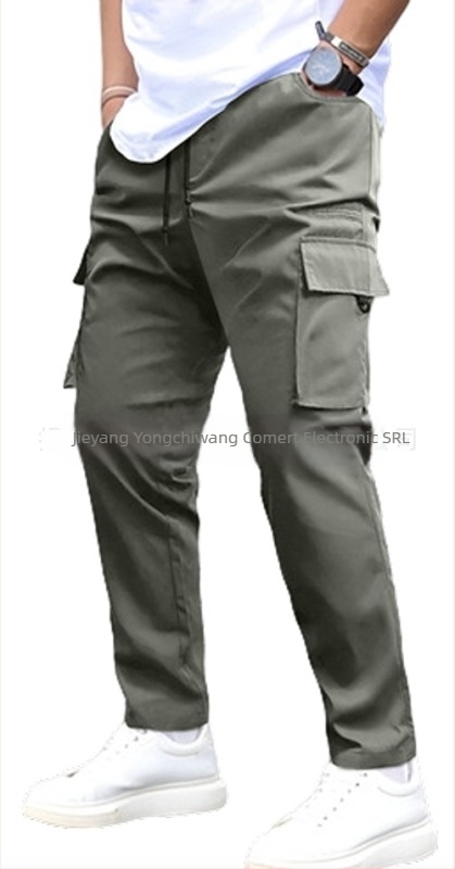 Stil american de vară nou spălat personalitate la modă pantaloni drepți moda stradă vrac casual pantaloni lungi versatil unisex