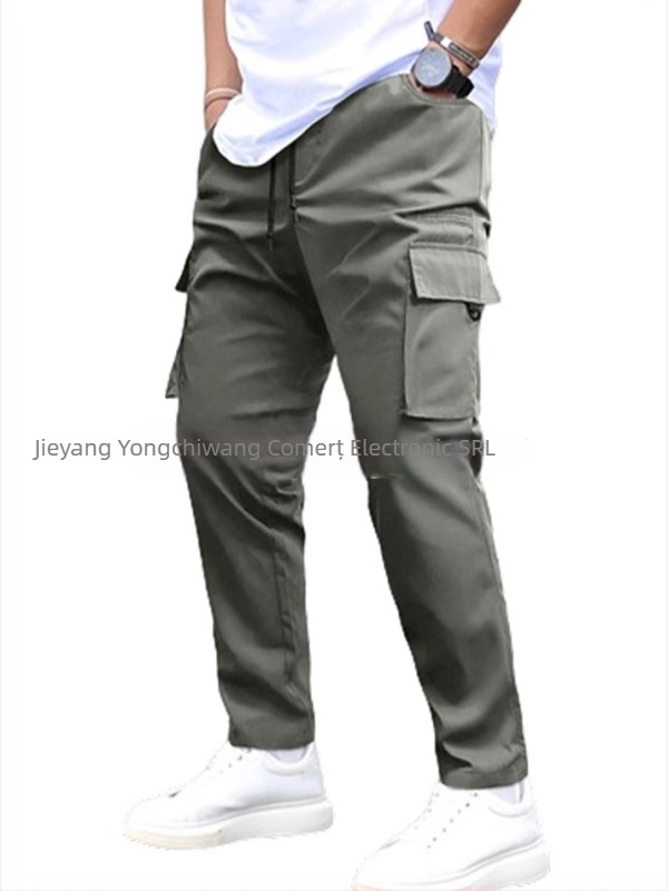 Stil american de vară nou spălat personalitate la modă pantaloni drepți moda stradă vrac casual pantaloni lungi versatil unisex