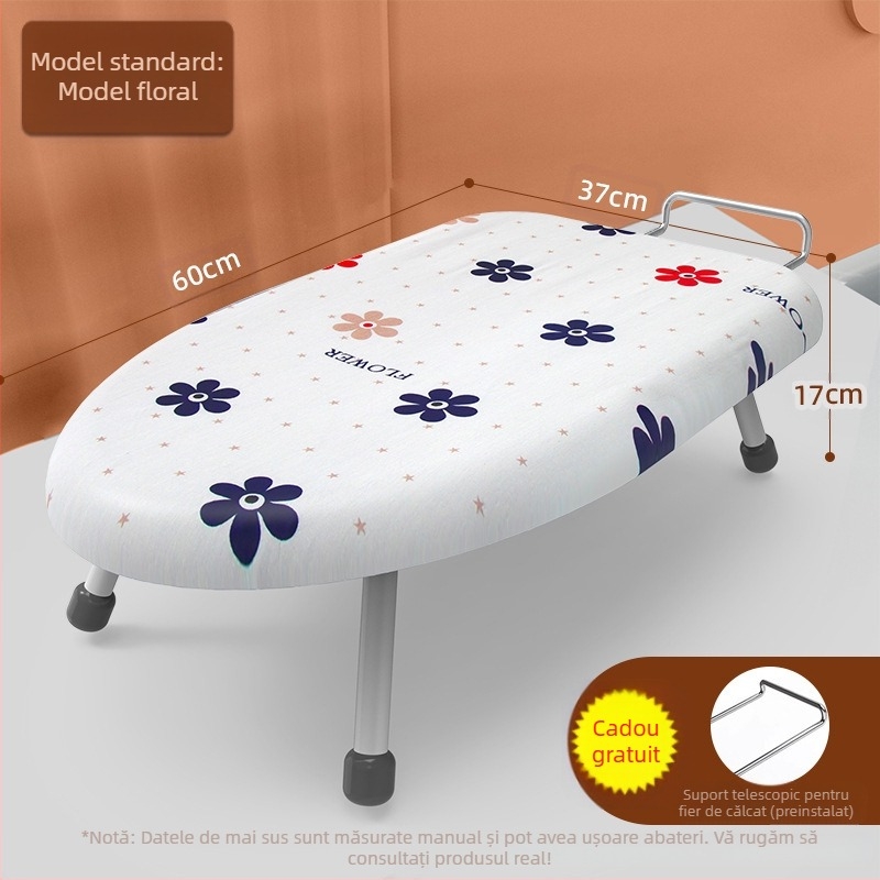 Masă de călcat pliabilă de uz casnic, Masă de călcat mică, Pernă de călcat, Suport pentru masă de călcat, Suport de călcat, Masă de călcat pliabilă