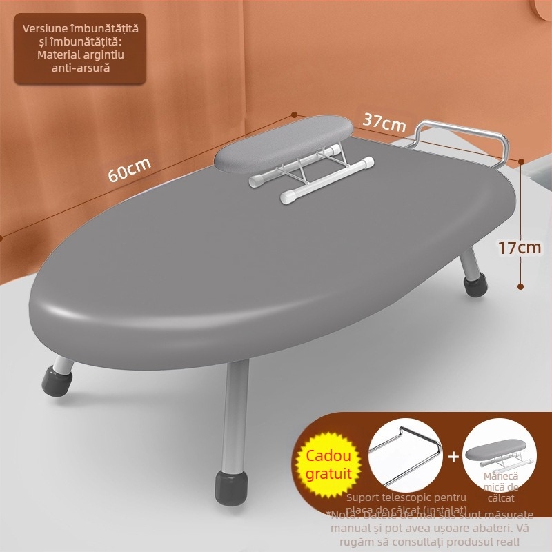 Masă de călcat pliabilă de uz casnic, Masă de călcat mică, Pernă de călcat, Suport pentru masă de călcat, Suport de călcat, Masă de călcat pliabilă
