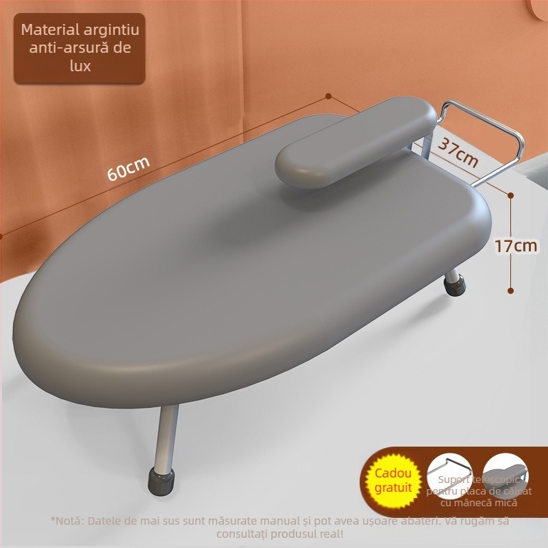 Masă de călcat pliabilă de uz casnic, Masă de călcat mică, Pernă de călcat, Suport pentru masă de călcat, Suport de călcat, Masă de călcat pliabilă