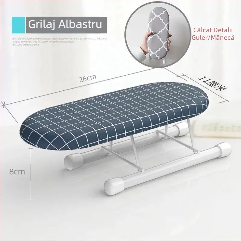 Masă de călcat pliabilă de uz casnic, Masă de călcat mică, Pernă de călcat, Suport pentru masă de călcat, Suport de călcat, Masă de călcat pliabilă