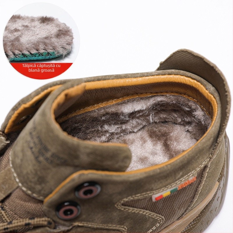 Pantofi sport pentru bărbați, pantofi sport din piele, pan ...