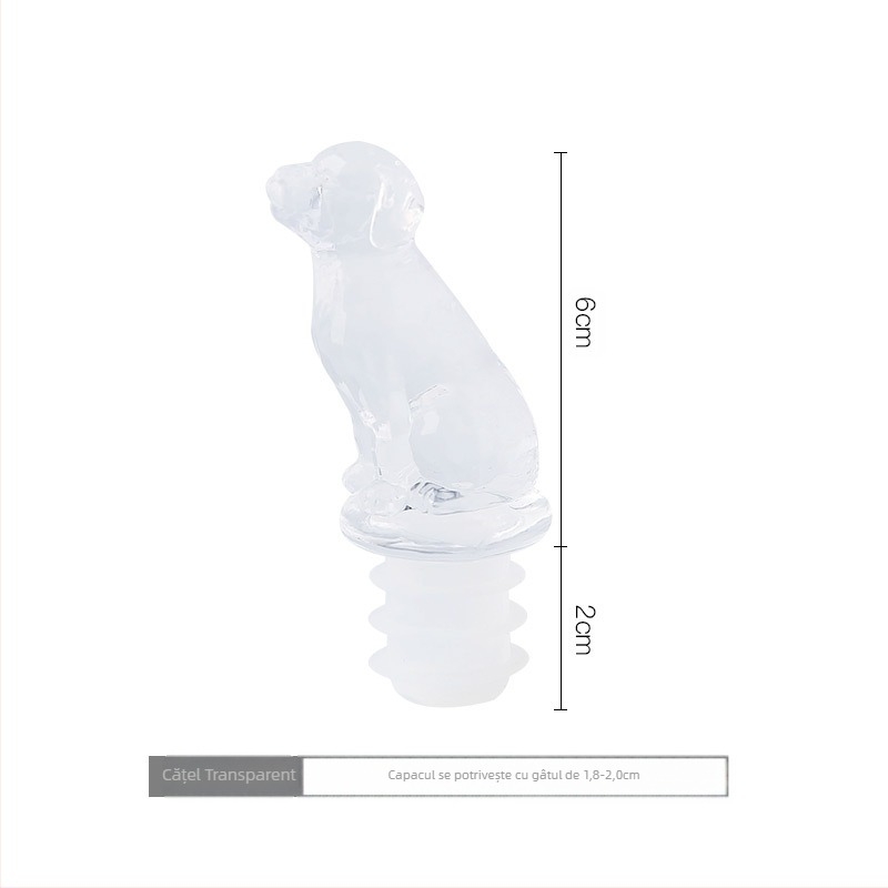 Original exportat în Japonia, pisică francă, animal, dop de sticlă de vin creativ, casă, vin spumant drăguț, sigilat, pisică de vin